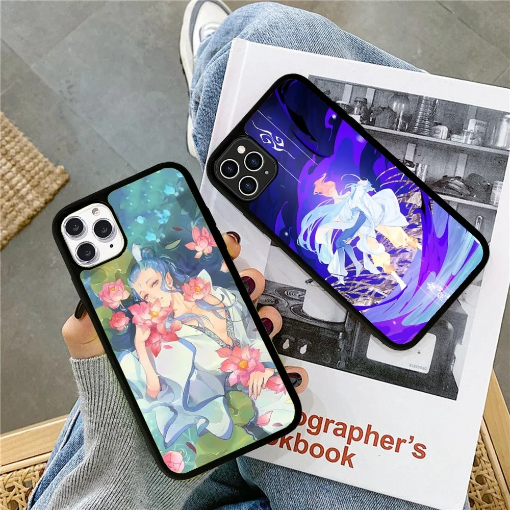 

Hit Animated Film Nezha Birth Of The Demon Child Phone Case Silicone PC+TPU For For IPhone 11 12 13 14 15 16 Plus Pro Max