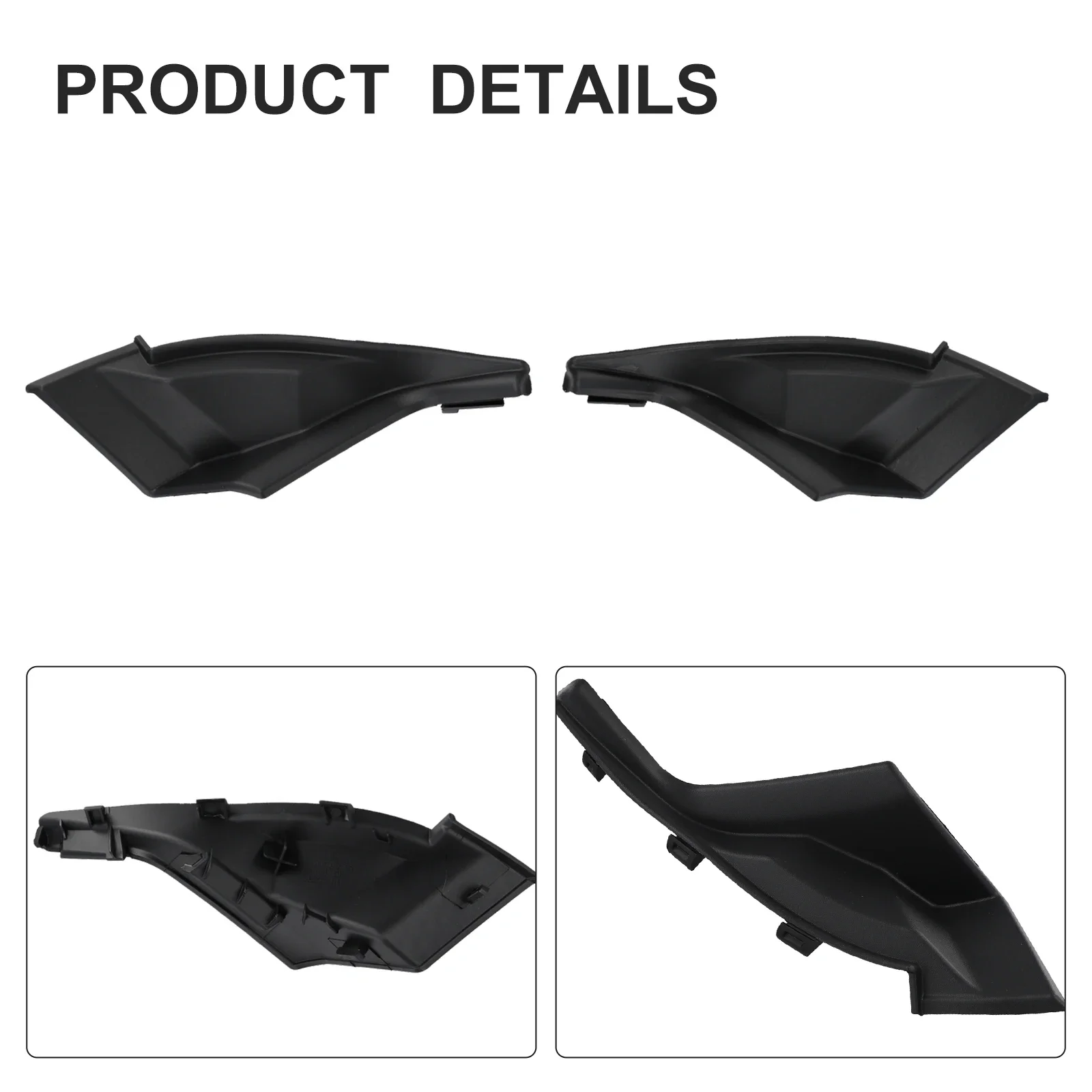 1pair 7405A774 7405A773 Windshield Wrap Corner Trim Cover For Front Right Left For Outlander 2013-2021 Automotive Exterior Parts