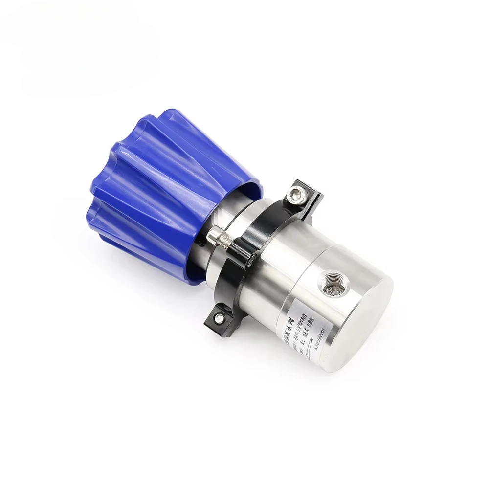 

Self-Venting Nitrogen Gas Pressure Regulator High Pressure 3000psi Panel Mounting Stainless Steel 1/4"NPT F with no gauges