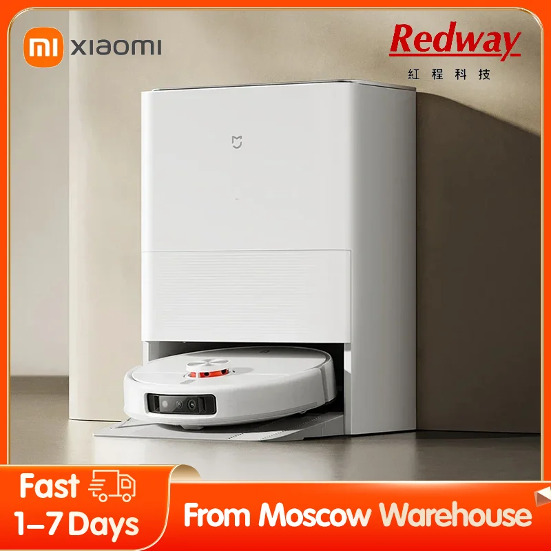XIAOMI MIJIA OMNI Infinite AI Robot Vacuum Cleaners MOP M30 PRO Hair Cut Self Cleaning Doc Empty Dust Home Dirt Disposal Machine