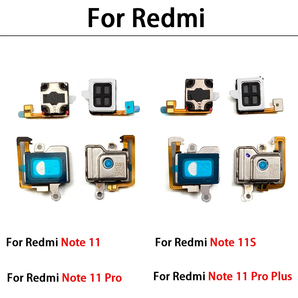 레드미 노트 11 노트 11S 노트 11 프로 플러스용 이어피스 스피커, 플렉스 교체