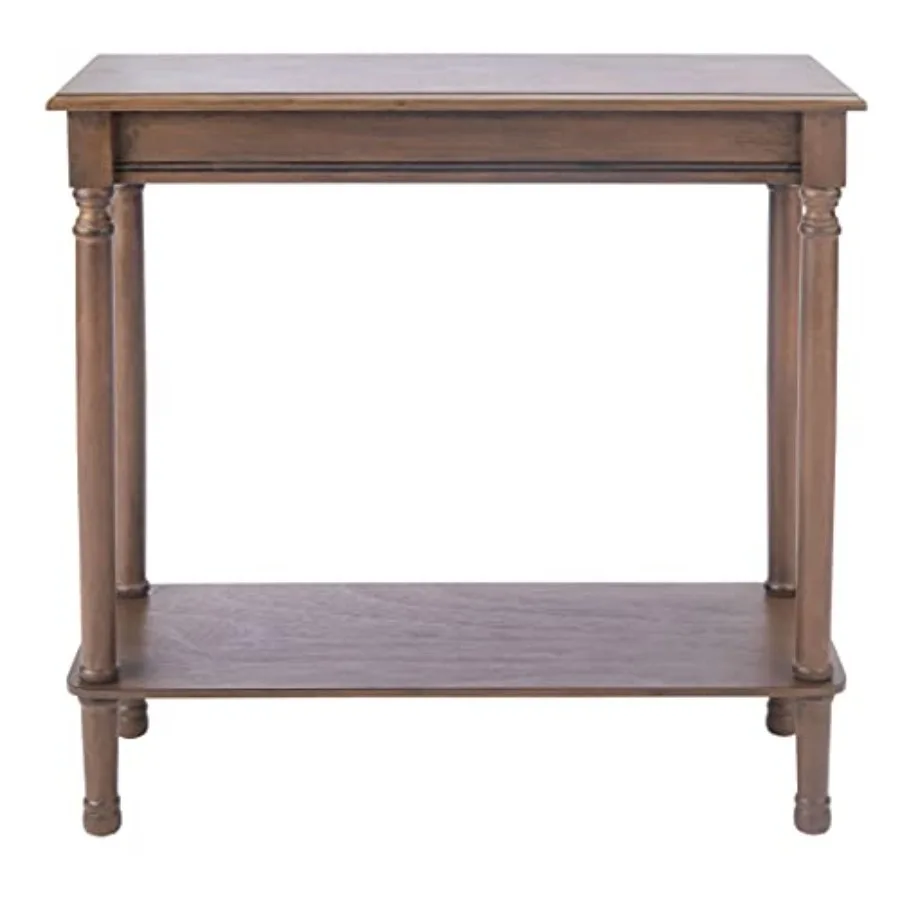 

Home Collection Tinsley Rectangular Bottom Shelf Console Table