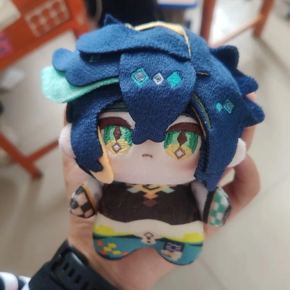 

Плюшевая игрушка-брелок 10 см: милый персонаж из игры Genshin Impact, Кинич, фигурка для косплея, подвеска на сумку, плюшевая кукла