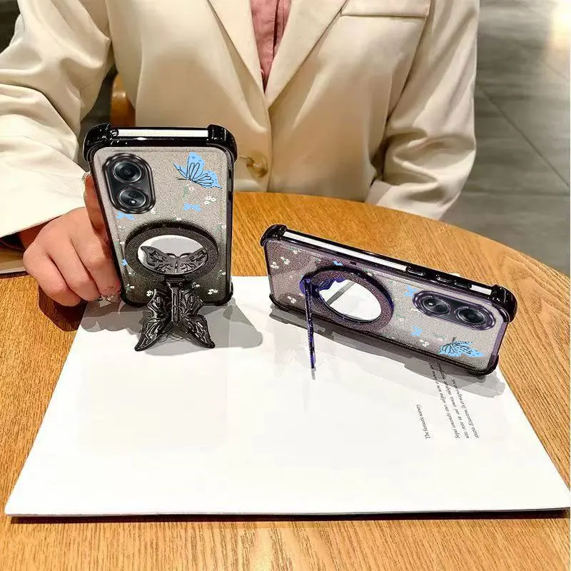 البرسيم بريق تحلق فراشة حامل هاتف الحال بالنسبة ممن لهم A38 A36 A76 A58 A57 A74 A78 A5 A7 A79 A95 A60 A18 A53 A17 A16 4G 5G