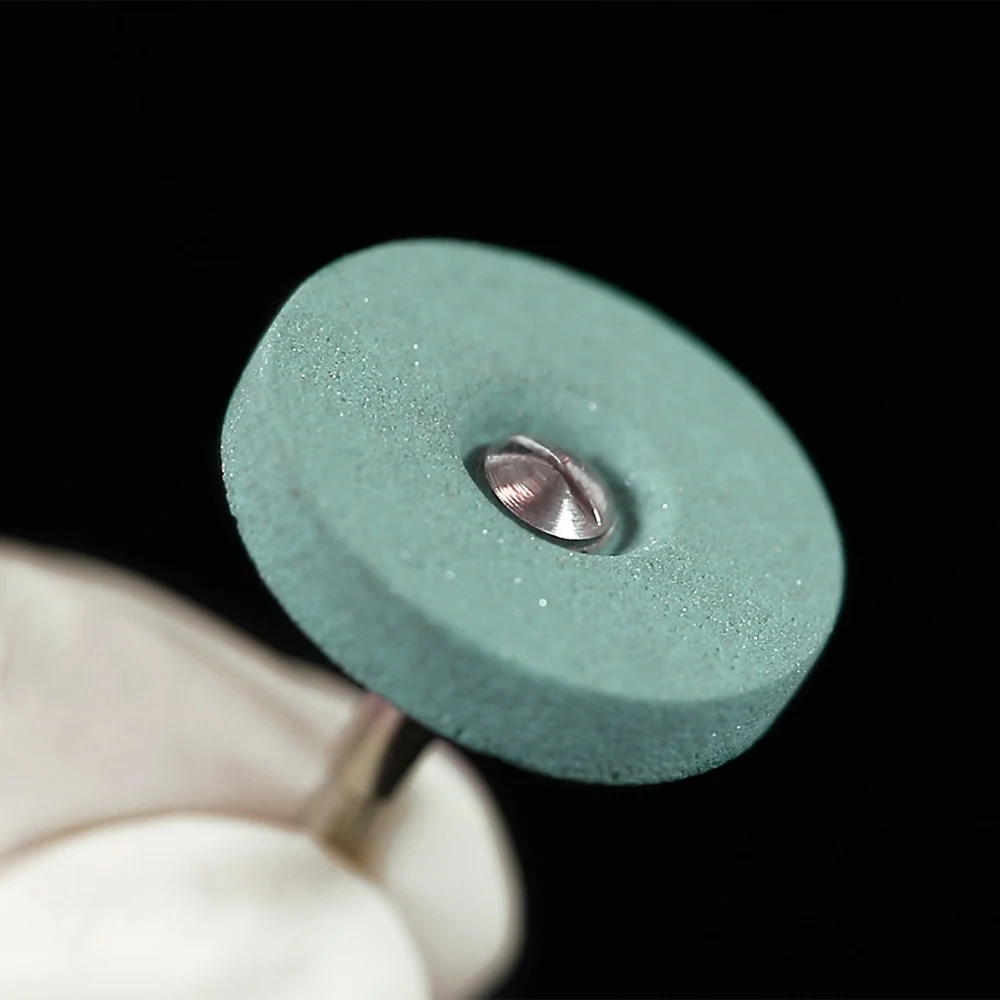 AZDENT Dentallabor-Polierer, Keramik-Diamant-Schleifkopf, Steinschleifer, Zirkonoxid-Keramik, Kronen-Polierer, 2,35 mm, schnelles Polieren – Detail 4