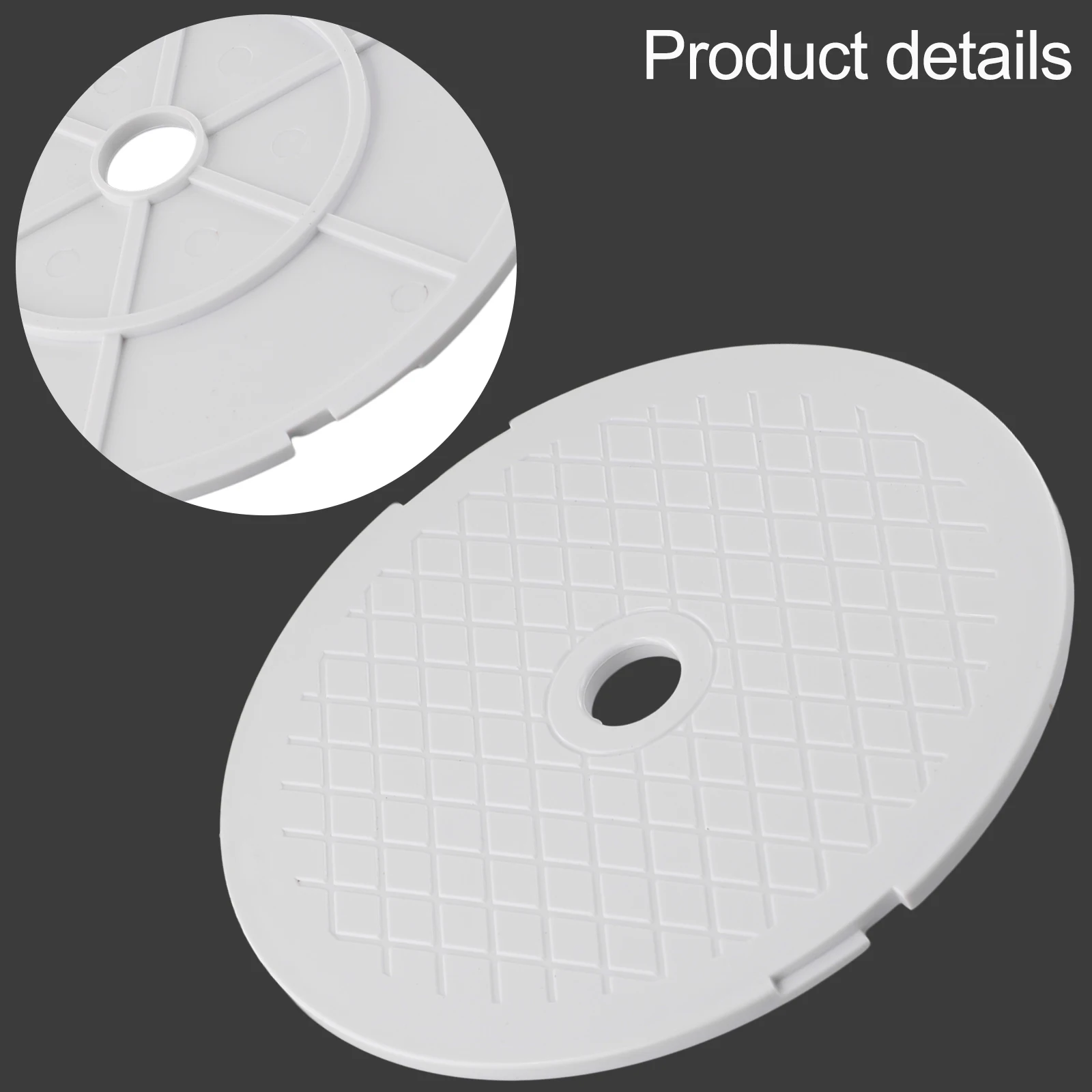 Pool Skimmer Deck Lid Cover Plastic Replacement Parts Pool Skimmer Replacement Part Swimming Pool PVC Pool Skimmer Lid New