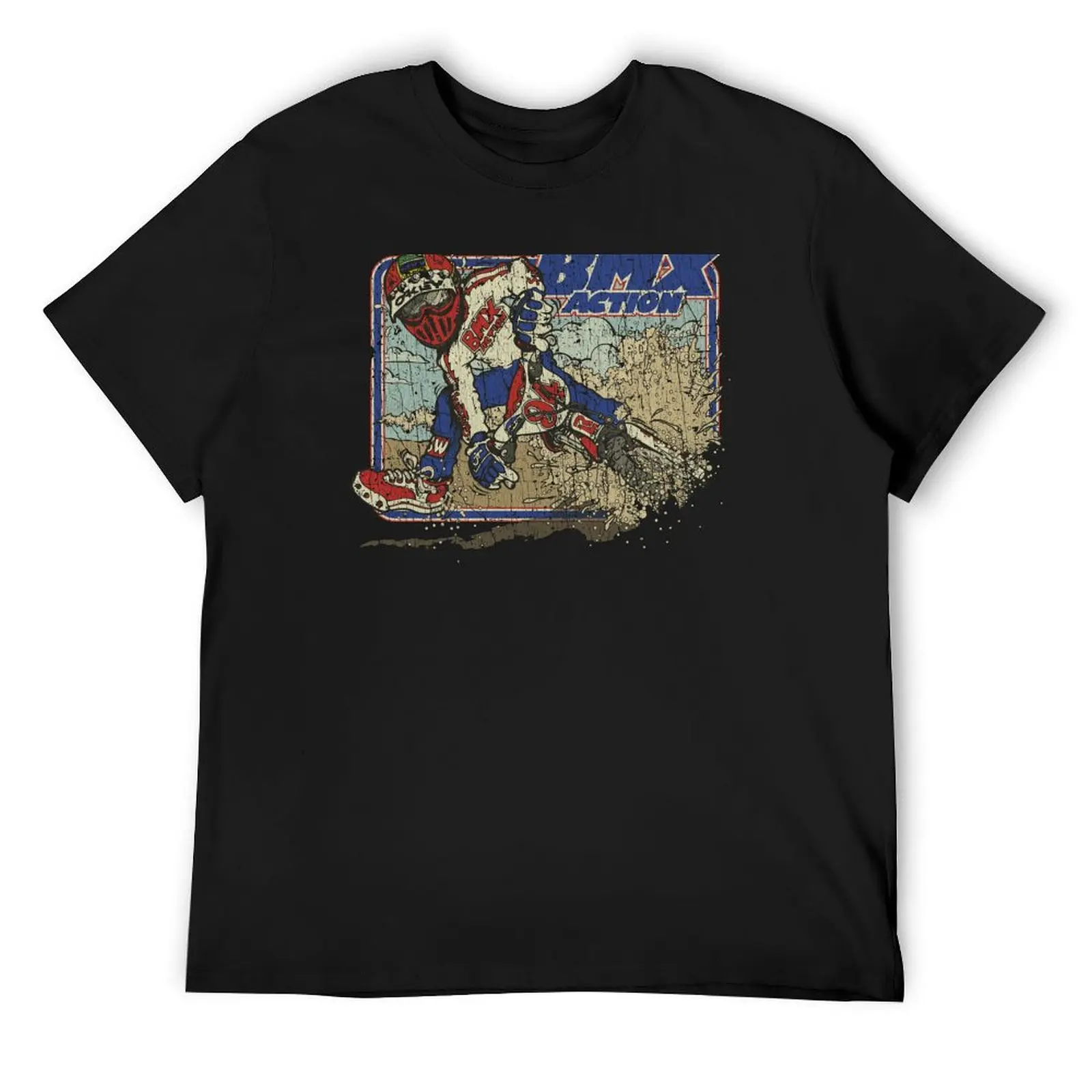 

BMX Action Test Pilot 1982 T-Shirt vintage clothes customs vintage t shirts mens t shirts