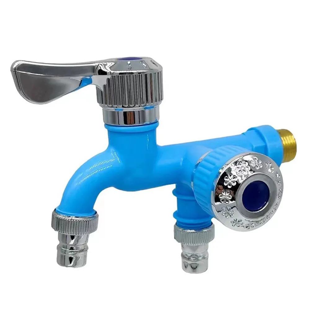 

Outdoor Antifreeze 2 Way Faucet Faucet Splitter Garden Hose Splitter Water Spigot Splitter Outdoor Double Taps Water Faucet