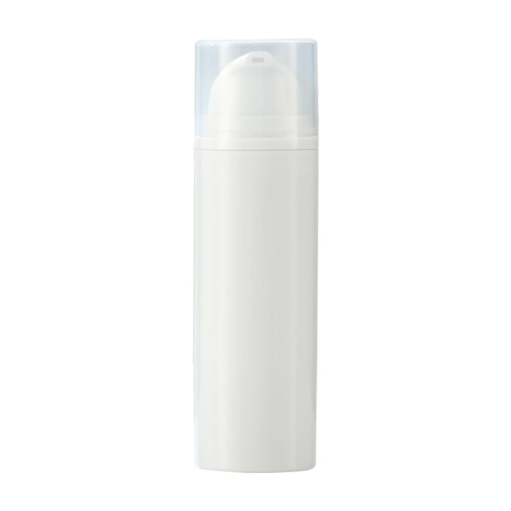 15/30/50ml Refillable Lotion Bottles White Airless Pump Vacuum Toiletries Container Empty Plastic Cosmetic Bottle