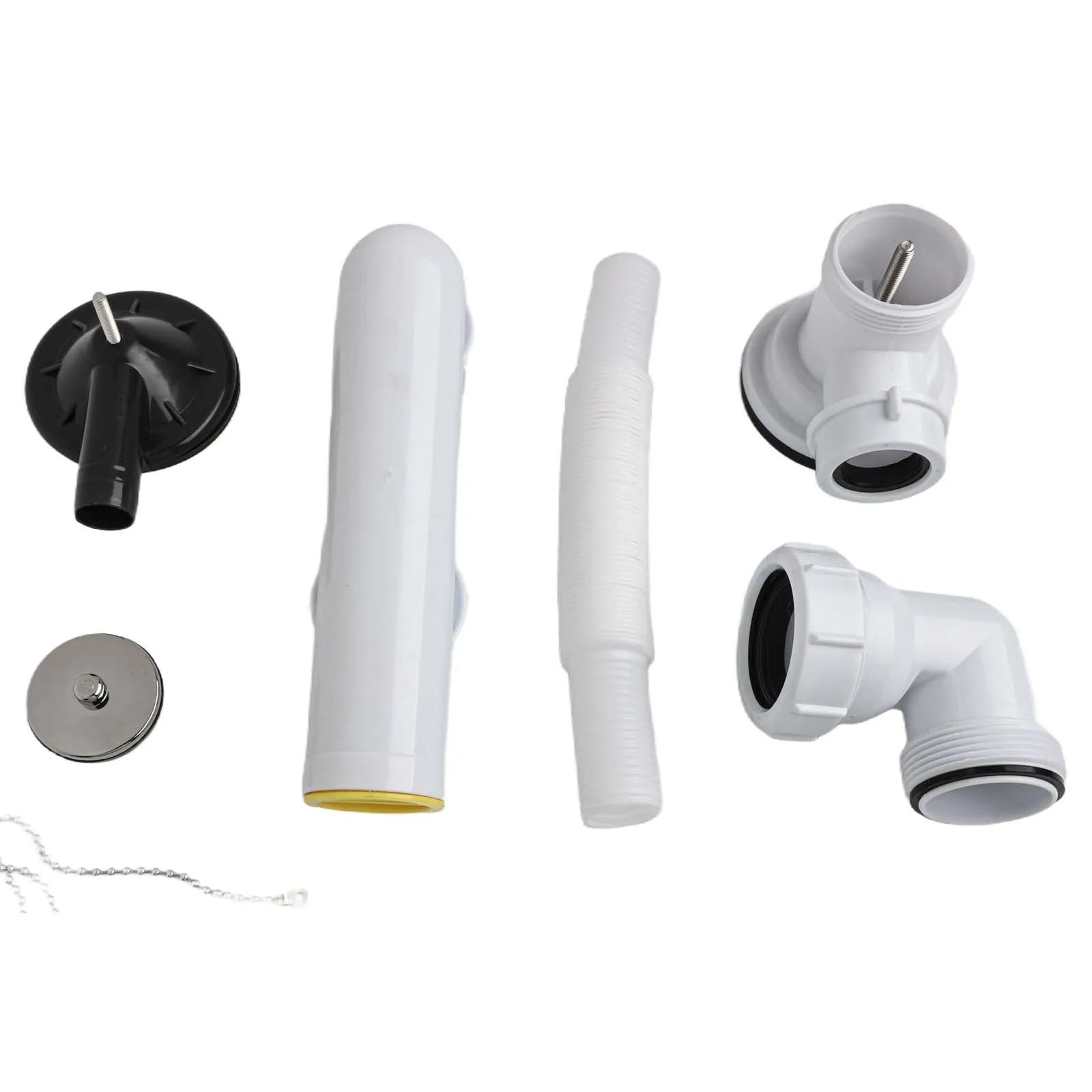 Easy Installation Bathtub Waste Kit Bathroom Renovation As Shown Easy Installation Kit Overflow Tube 40mm Wall Drain