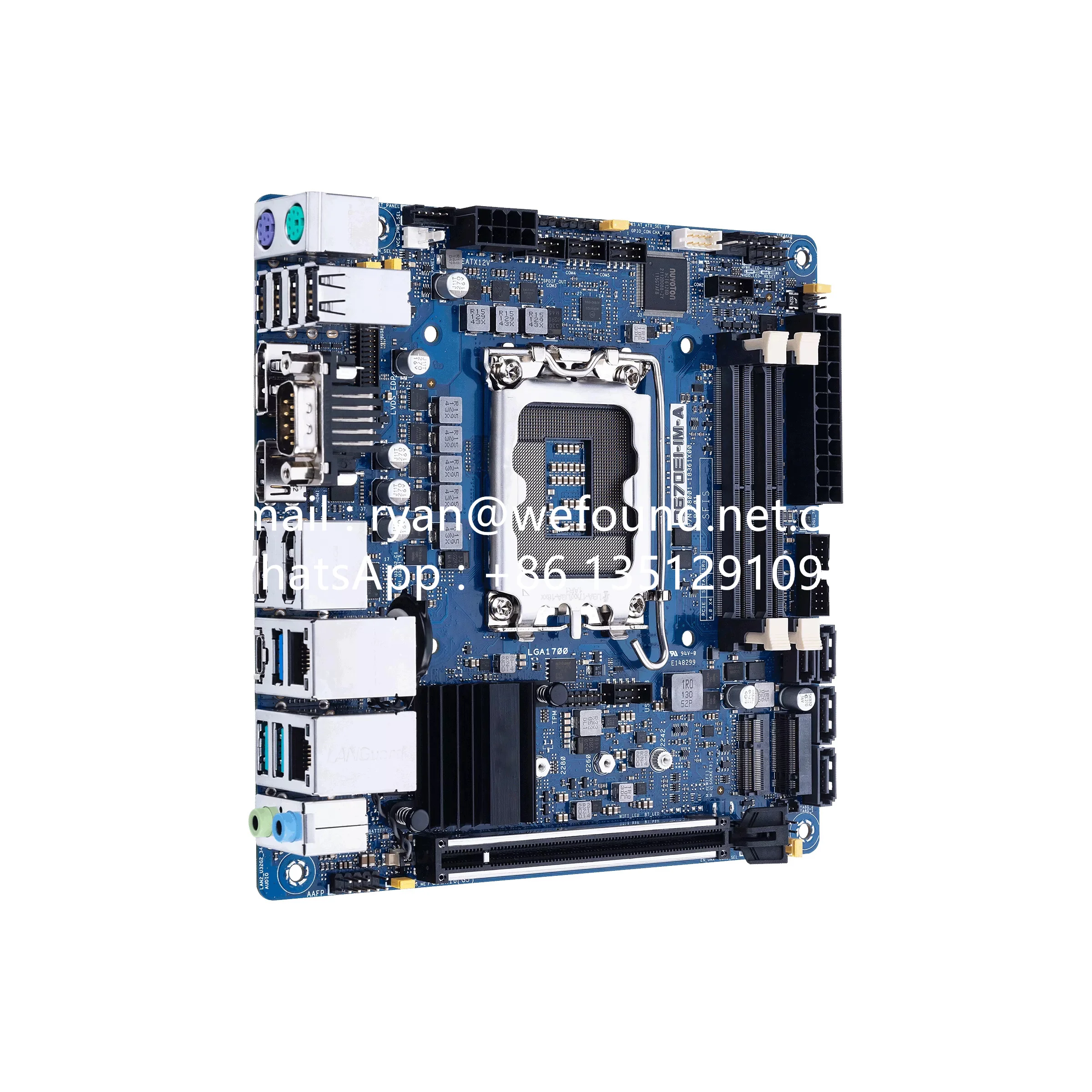 Płyta główna przemysłowa Mini- – Lga1700 Itx Motherboard Ddr5 recenzja i cena