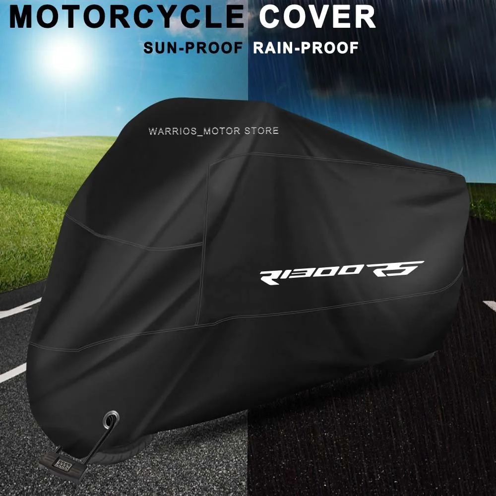 

For R1300RS R 1300 RS 2025 Motorcycle Cover UV Protection Dustproof Snowproof Waterproof Scooter Outdoor Rain Cover
