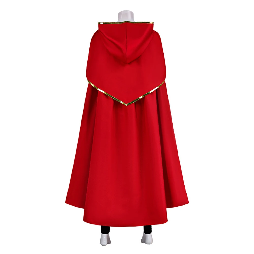 Priest Cosplay Jumpsuit Cloak Tops Outfits Nun Viking Retro Clothing Costume Set Halloween Carnival Medieval Dress Up Party Suit view 3
