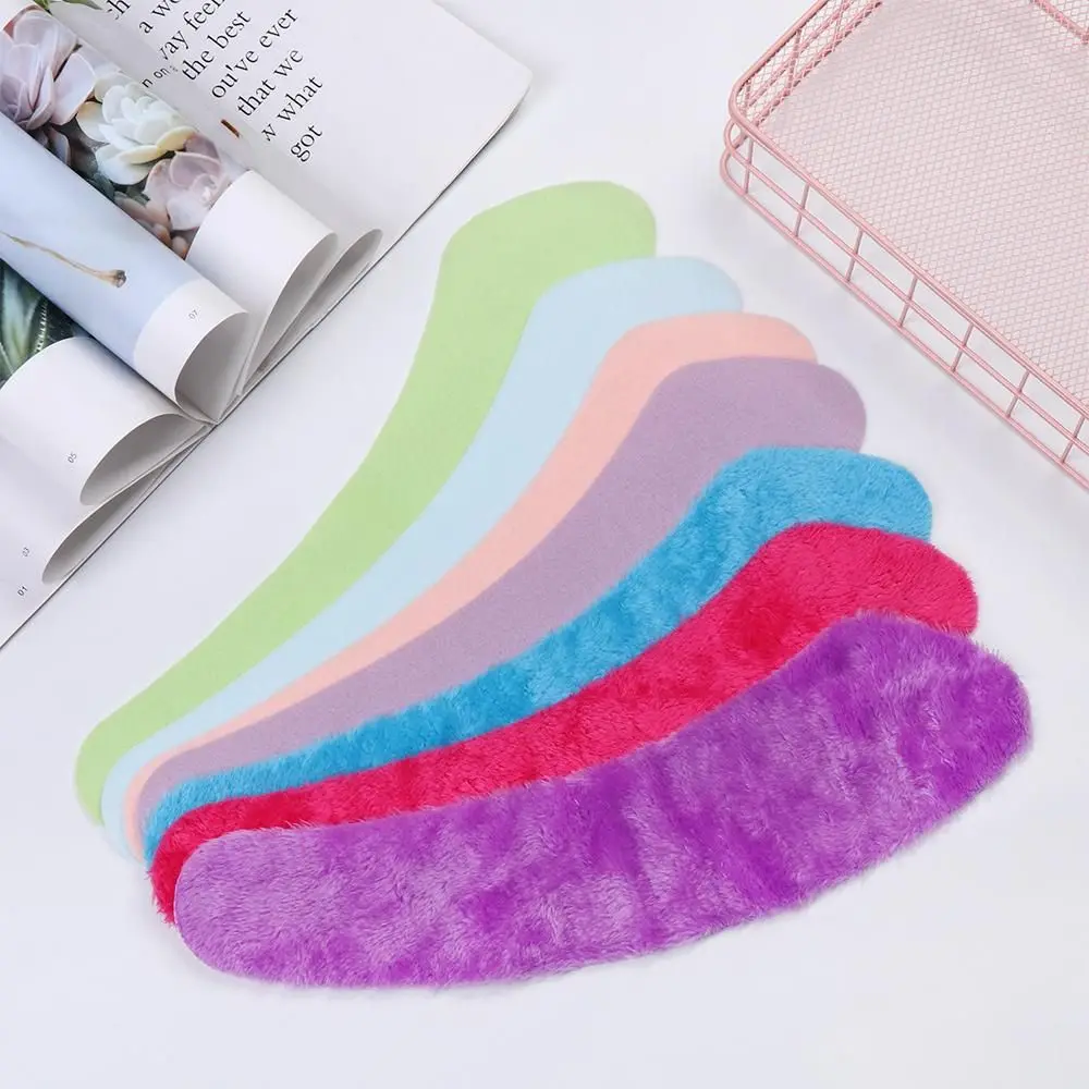 1Pair Soft Health Sticky Household Mat Seat Cover Washable Bathroom Warm Plush Toilet Seat Filling