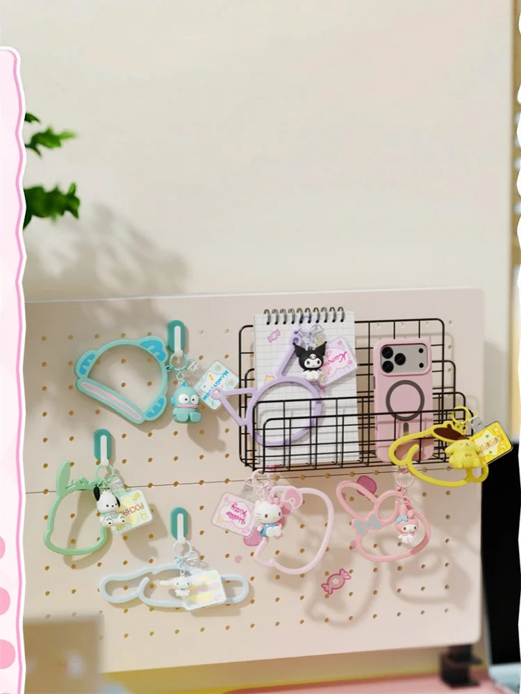 HOLLY BOX Kuromi Original Niedlicher Schlüsselanhänger Armbandanhänger Taschenanhänger für Mädchen Ideales Geschenk – Detail 17