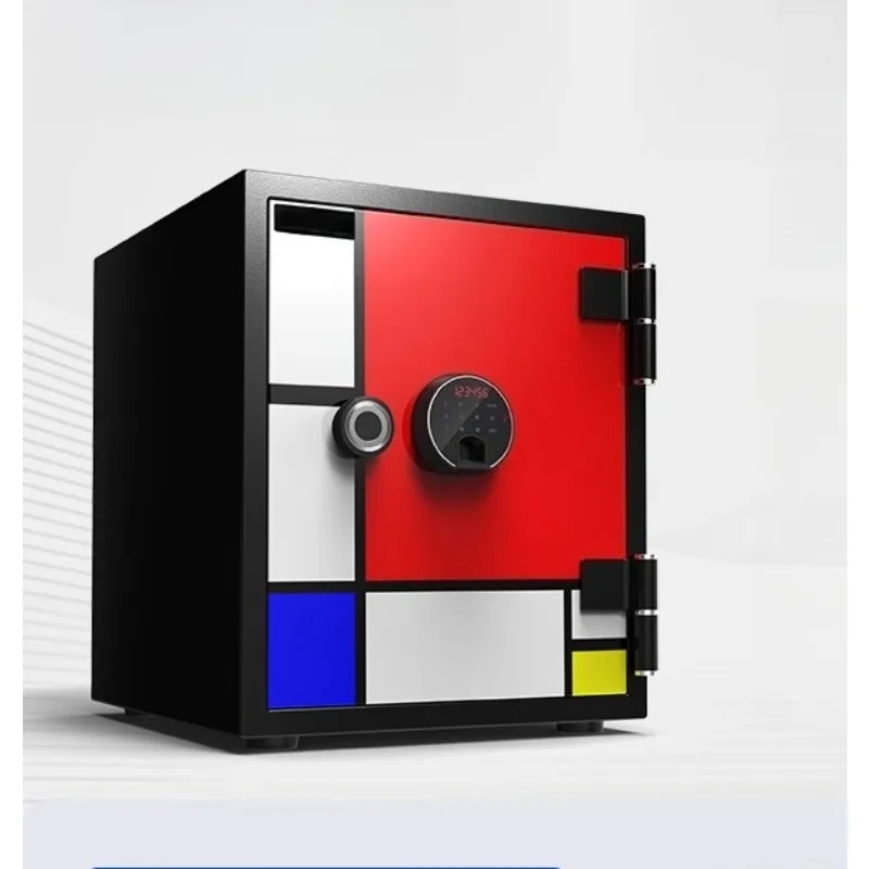 

Safe Household Small Fireproof Anti-theft All Steel Password Fingerprint Home Office Commercial UL Certifie
