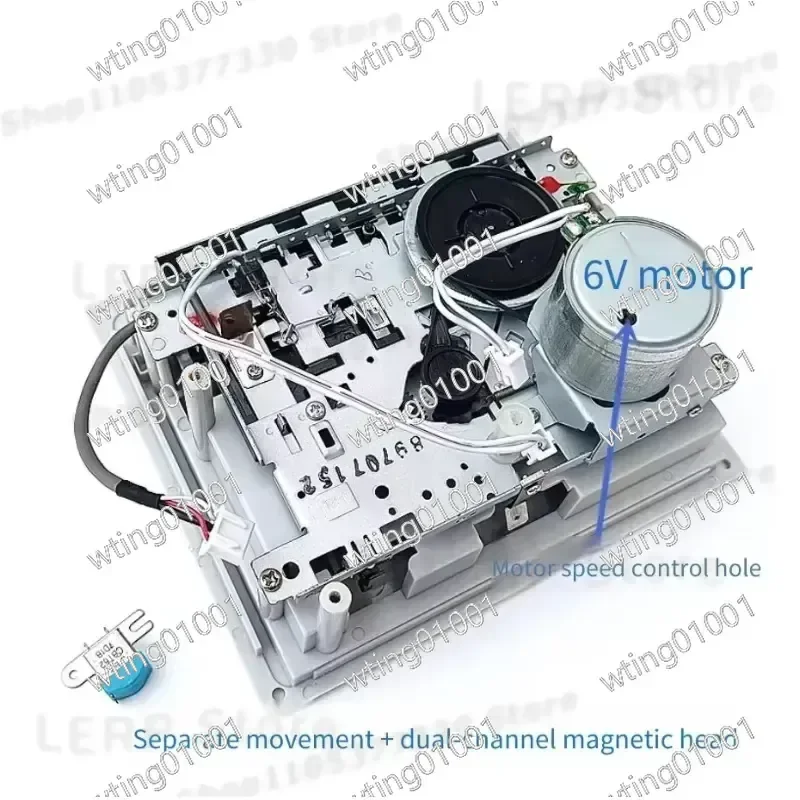 for TA7668 Stereo Sound Signal Booster Circuit Board Kit DIY Soldering Components for Retro Tape Player Maintenance and