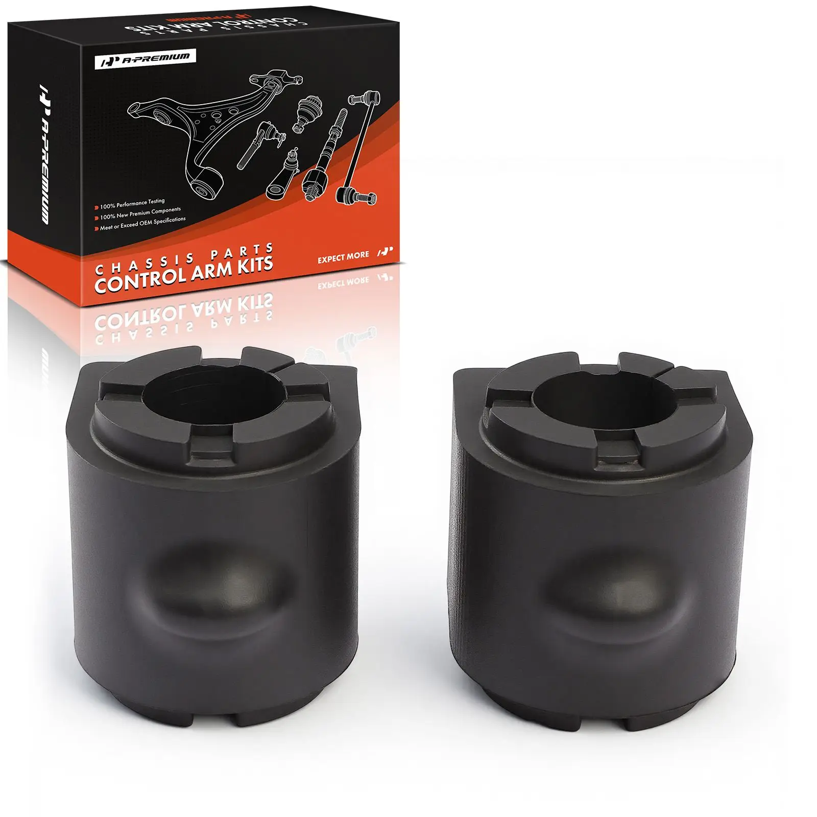 A-Premium 2x Front To Frame Suspension Stabilizer Bar Bushing Kit for Ford Escape C-Max 2013-2018 Focus 2012-2018