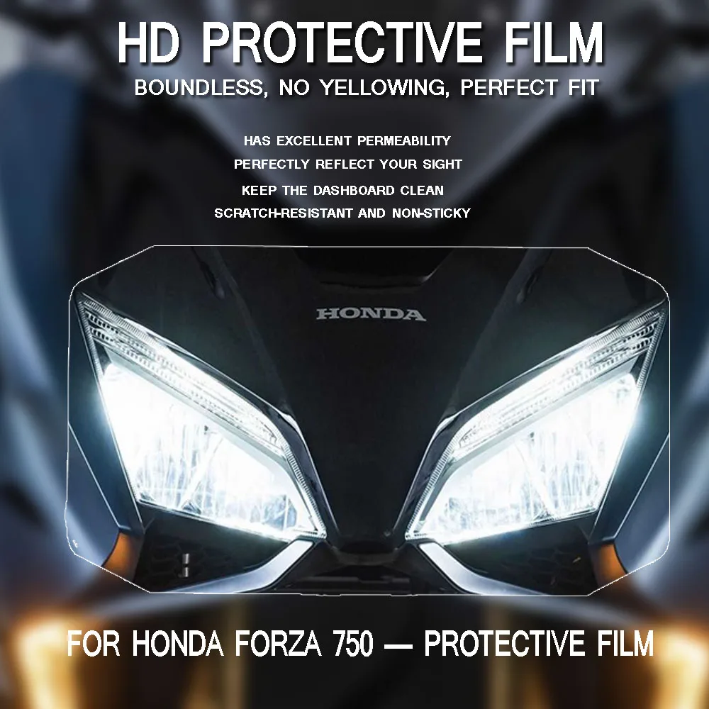 For HONDA Forza 750 2021 Motorcycle Accessories electronic dashboard HD protective  film Scratch Cluster Film Screen Protector