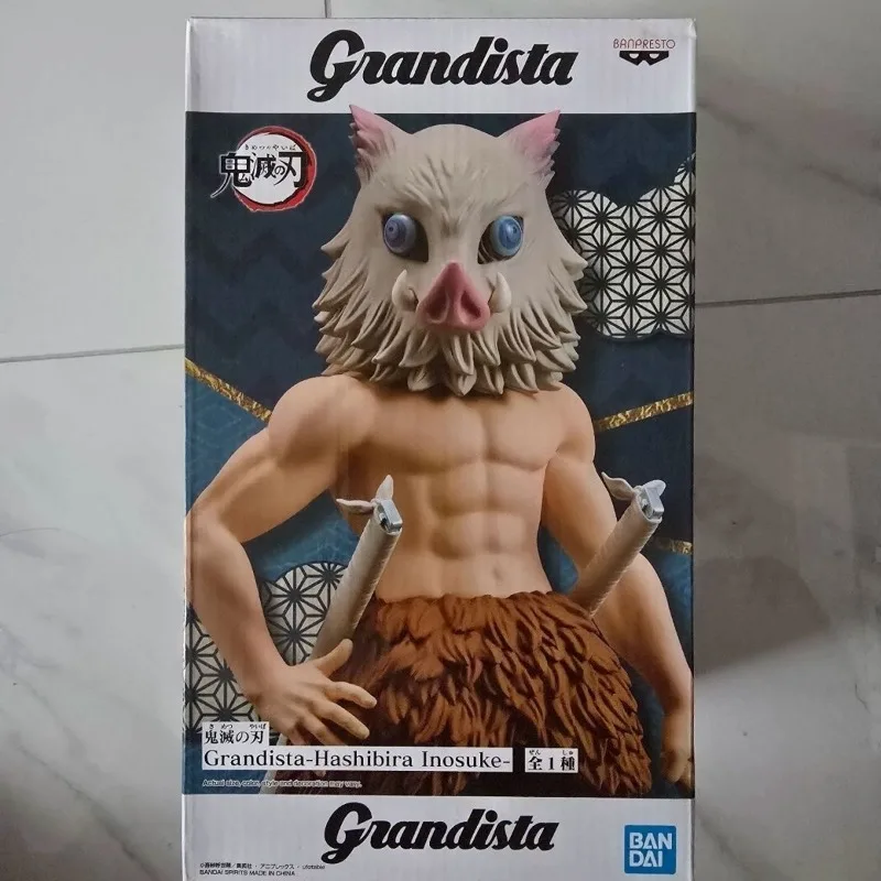 Bandai – Figurines de tueur de démons, Grandista GROS Hashibira Inosuke, modèle de jouets à collectionner, cadeau de noël DT