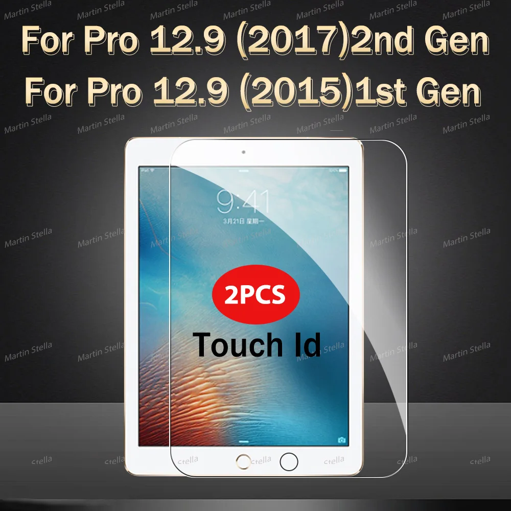 2 stuks gehard glas screenprotector voor iPad Pro Air 13 11 2024 M4 M2 Air 5 4 Pro 12.9 11 M3 M5 2025 2026 folie