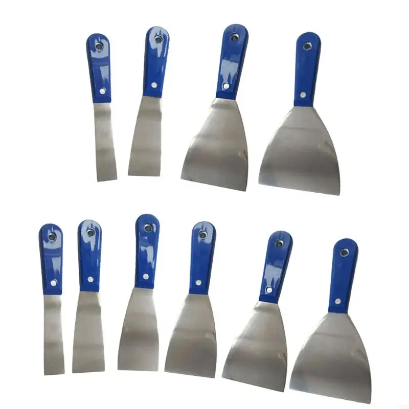 4/7pcs Putty Cutter Paint Scraper Stainless Steel Wall Paint Plaster Shovel C7AC