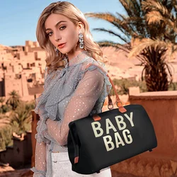 Travel Storage Bag Mommy Bag Large Capacity Waterproof Wet And Dry Separation Baby Diaper Bags Insulated Nappy Organizer Bags