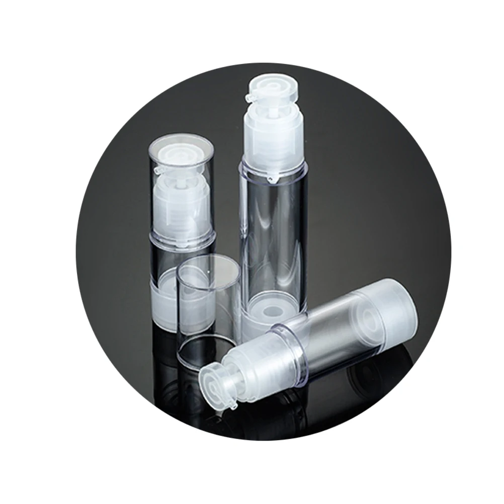 

3 Pcs Lotion Bottle Transparent Sub Packaging Bottles Empty Storage Emulsion