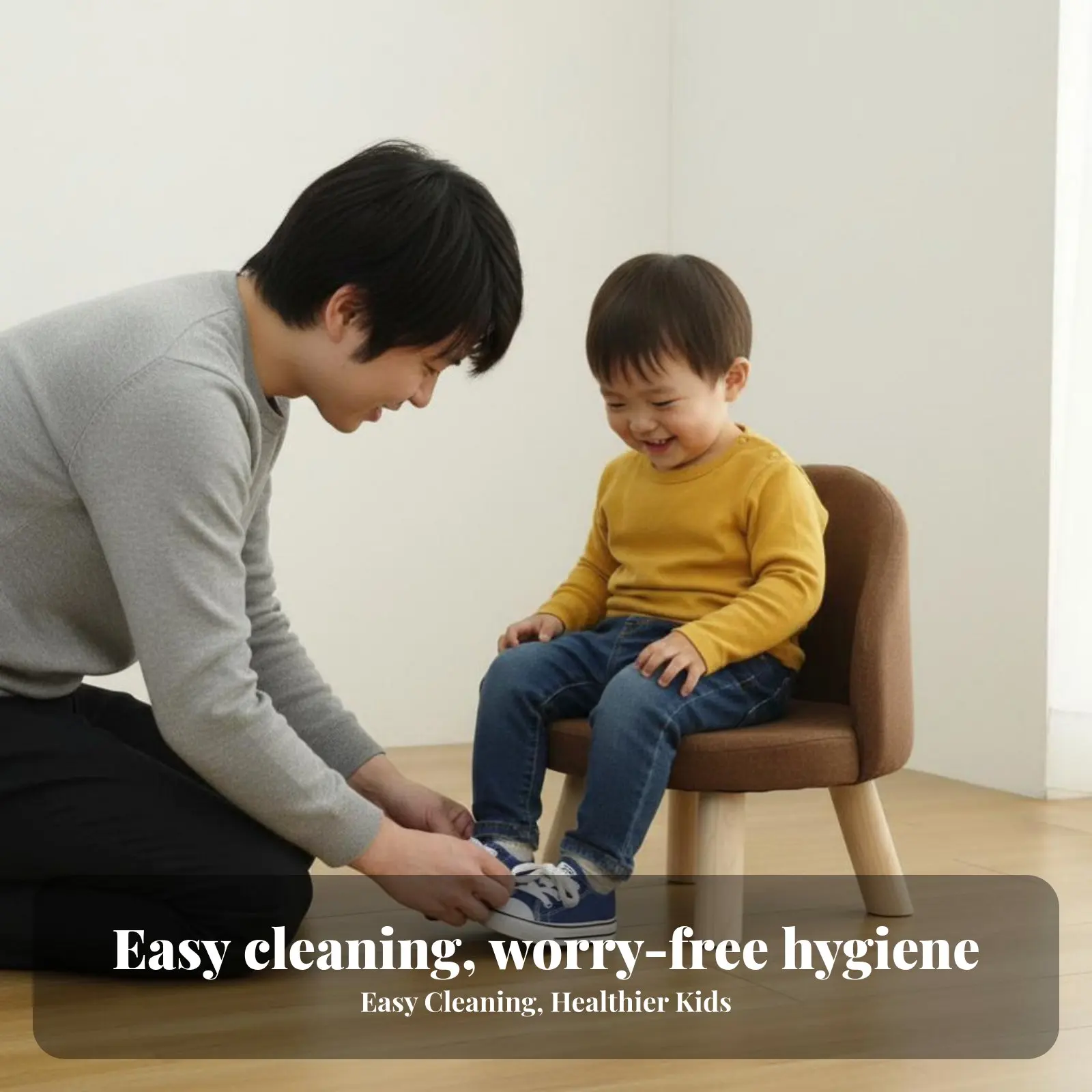 漫画のキャラクターチェア、丸みを帯びた角、子供用家具、頑丈な構造、子供、親、玄関に多目的に使える