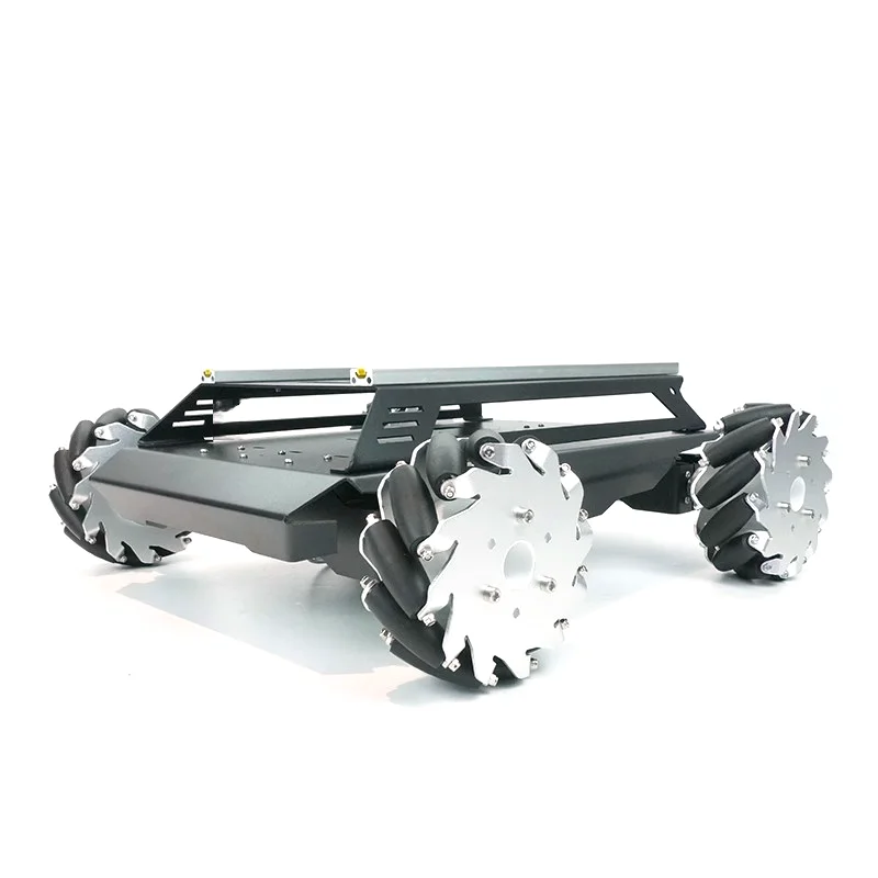 V5Max 60-80kg Robot o dużej wytrzymałości Mecanum Metalowy wózek na kółkach Koło dookólne Robot mobilny Metalowa obudowa do projektu badawczego