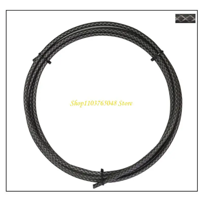 R53E Road Bike Braided Cable Slick Lube Shifts Housing Road Bike Derailleur Shifts Brake Cable Housing Weave Brake Hose