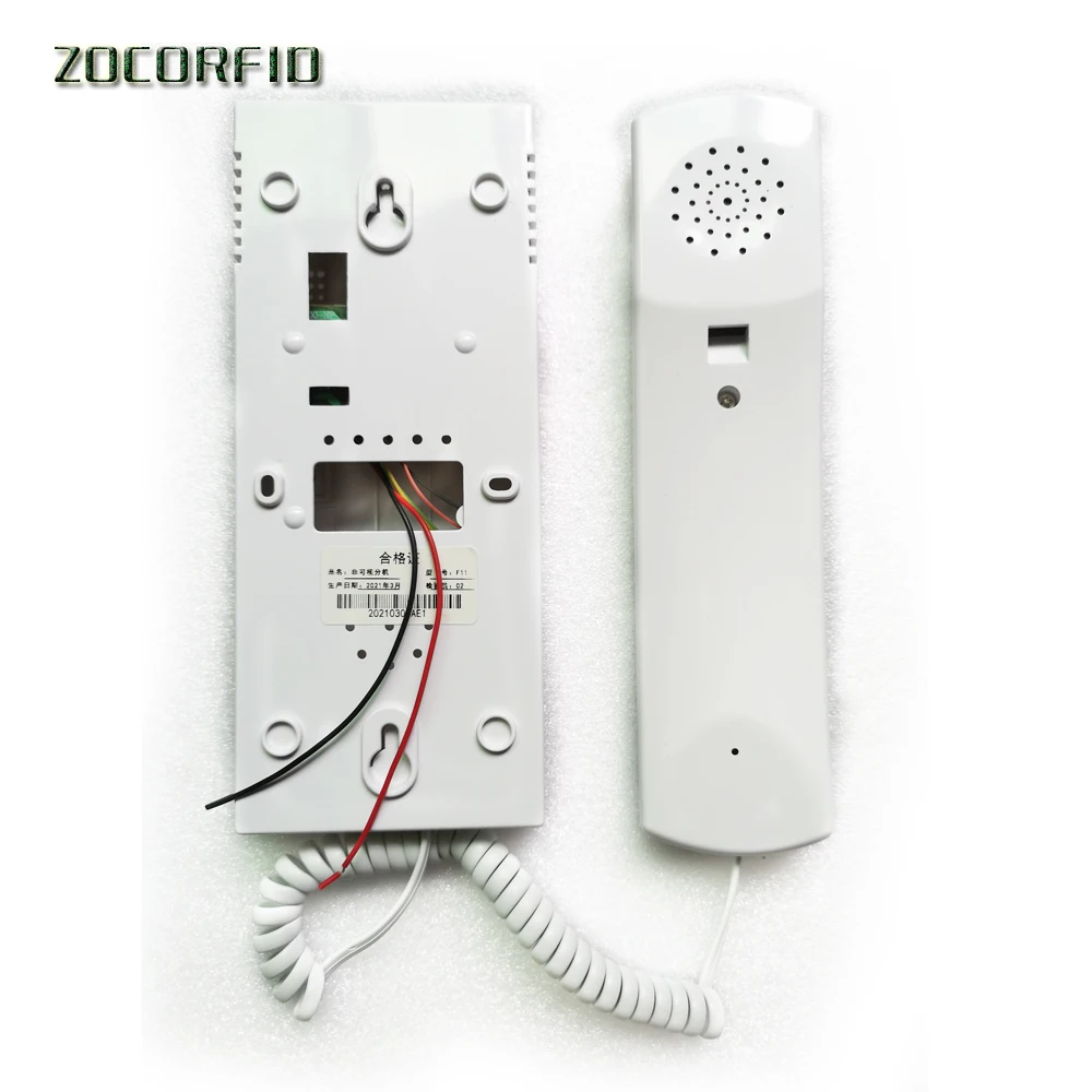 Top quality apartments intercom system home security audio door phone  indoor unit Phone Intercom Doorbell System