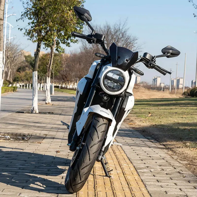 رائجة البيع 2000 واط 3000 واط 5000 واط 17 بوصة Poweul التنقل جودة عالية 2 عجلة 72v60ah بطارية ليثيوم دراجة نارية دراجة نارية كهربائية #6