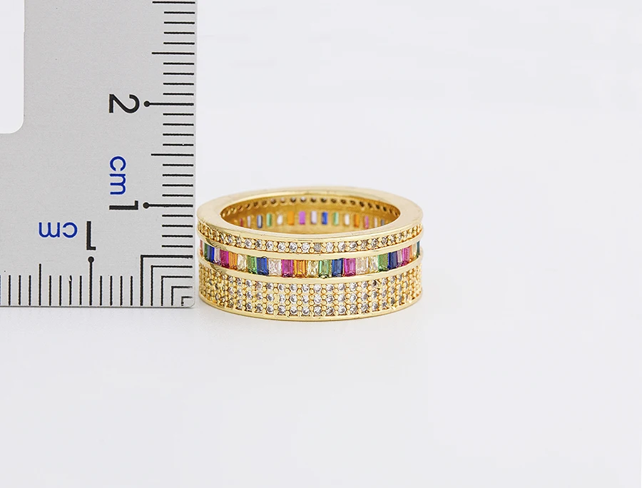 Nidin Exquisites modisches Armband und Ring, 2-teilig, klassisches Bankett, Hochzeit, Party, Schmucksets, Geburtstagsgeschenk, Accessoires-Design – Detail 11