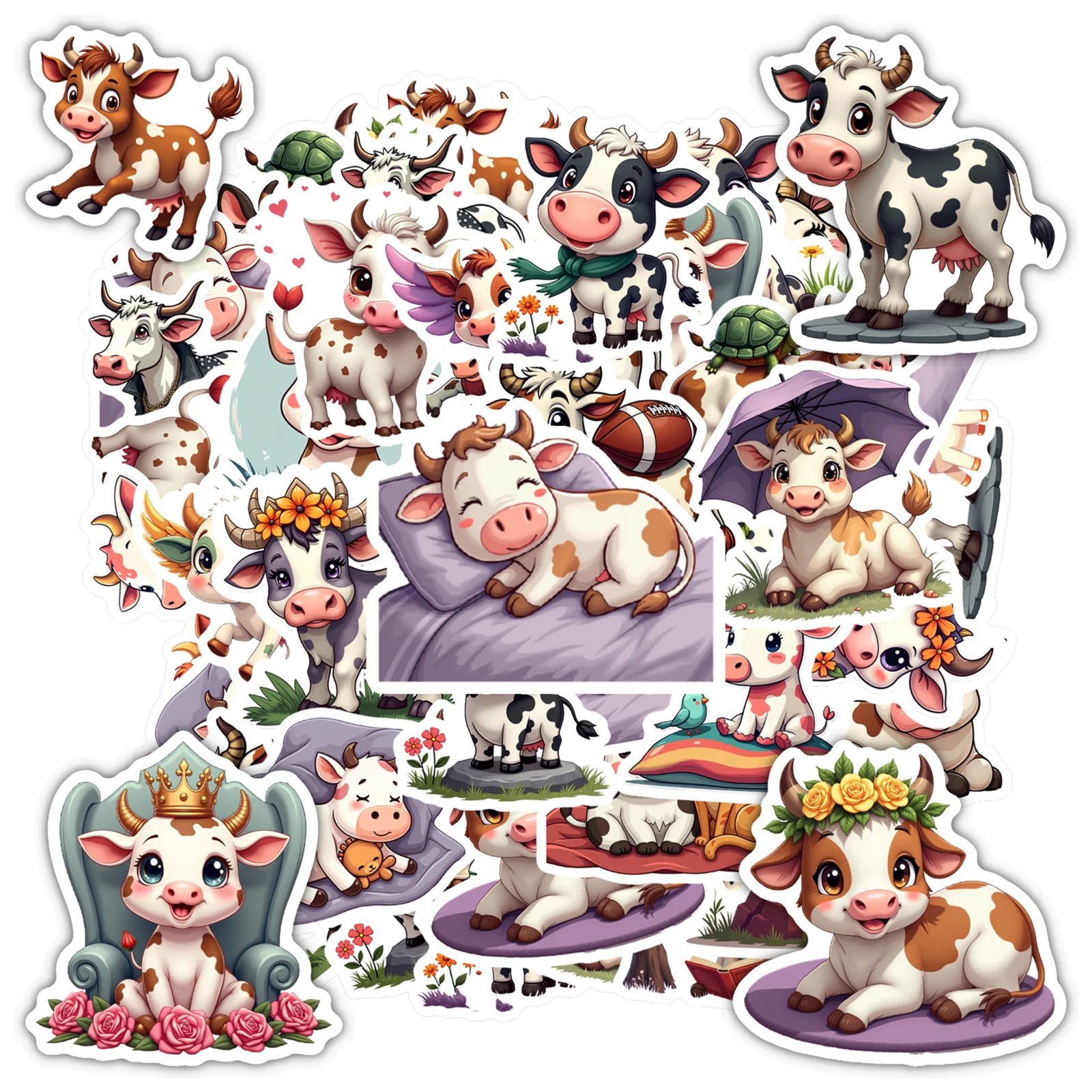 

35-150 шт. наклейки в стиле фэнтези, милые наклейки, наклейки «сделай сам», для телефона, ноутбука, скрапбукинга, велосипеда, гитары, ноутбука, шлема, гитары