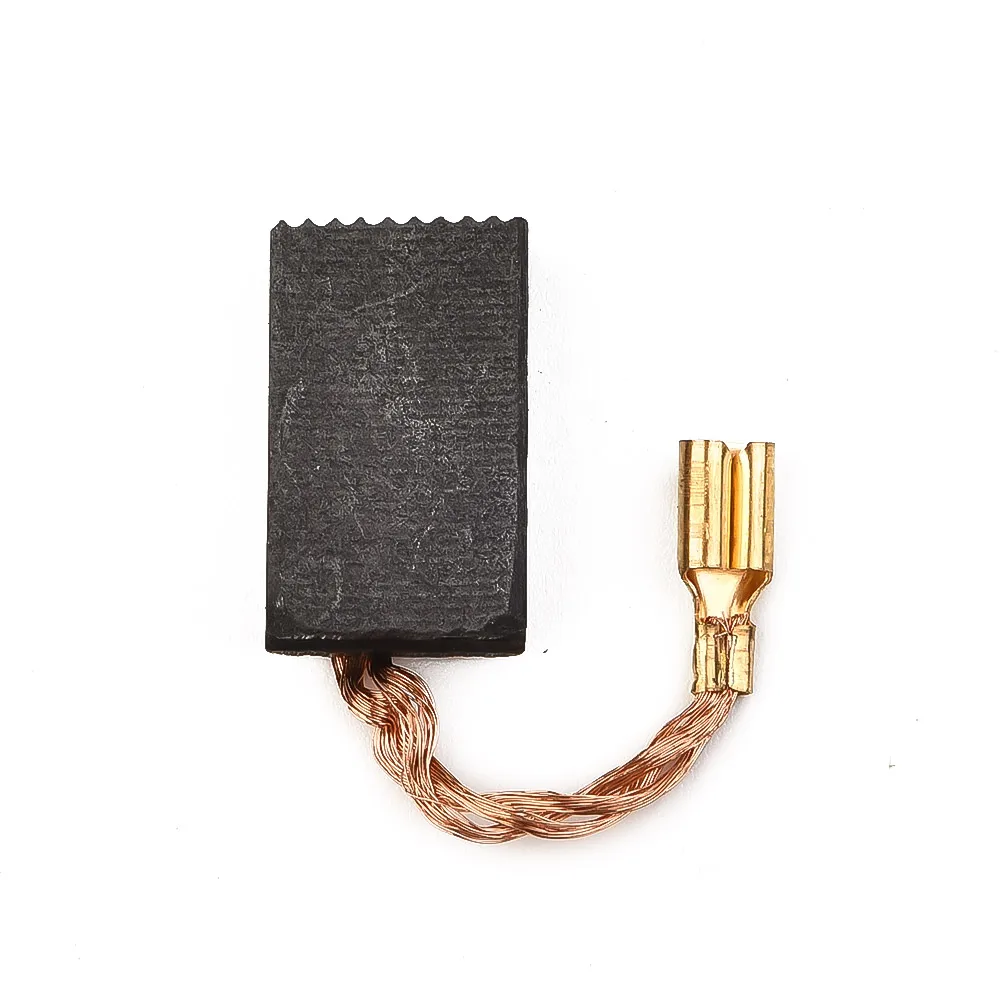 

2pcs Practical Carbon Brush Carbon + Metal 1100 1400 15-125 Carbon + metal High Quality Motor Carbons Carbon 10