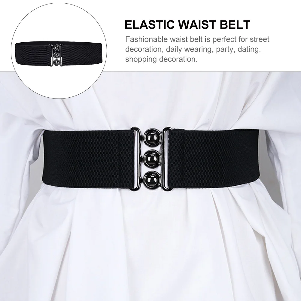 1 قطعة حزام مطاط واسع حزام الزخرفية حزام للنساء فستان السراويل الجينز الجوارب حزام خصر حزام الخصر النساء الخصر الفرقة