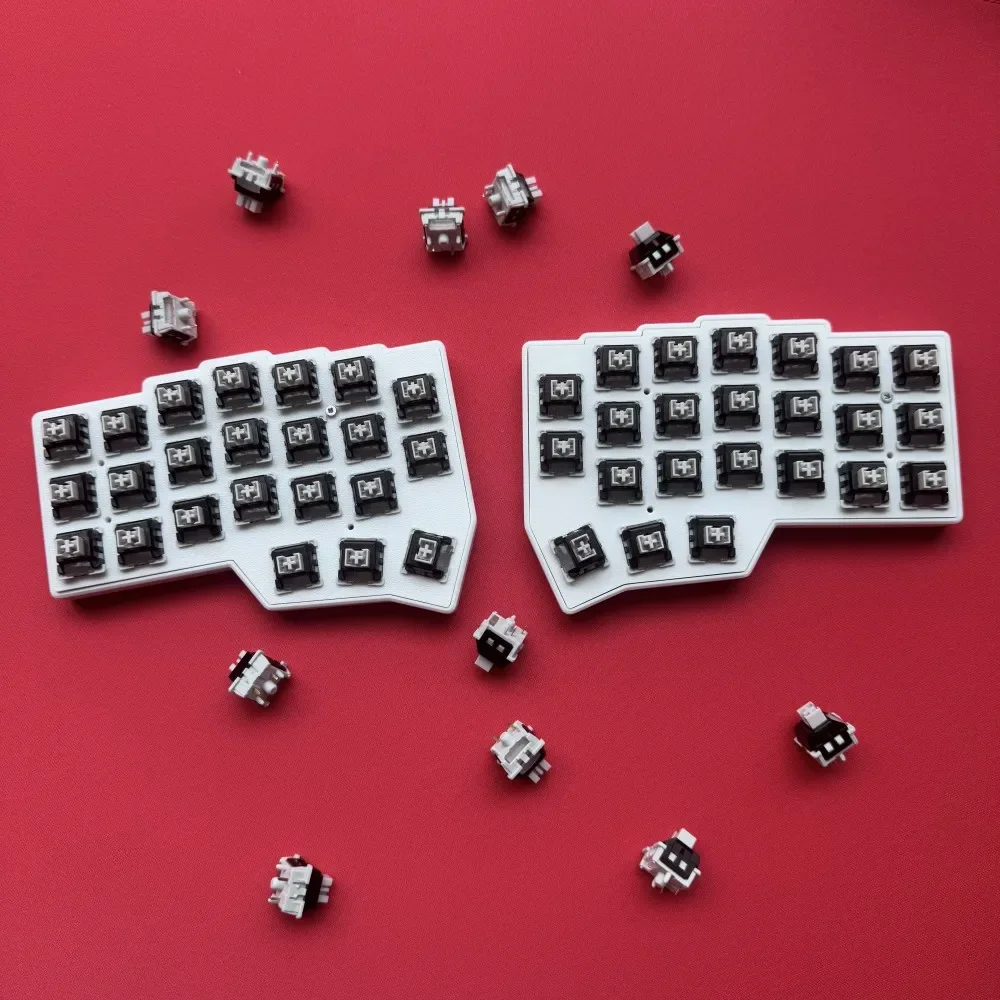 

Corne V4 Пролитая клавиатура Пользовательская проводная одномодовая RGB VIAL MX-переключатель Разделенная звуковая клавиатура Горячая замена Эргономичная клавиатура Комплект Teclado