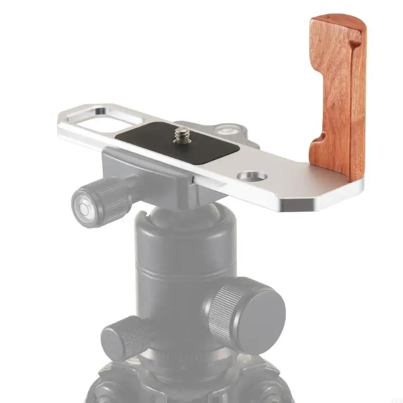 

Aluminum L Bracket Quick Release Plate For F2 Camera Handgrip Holder 1/4in Hole with Grip 83CE
