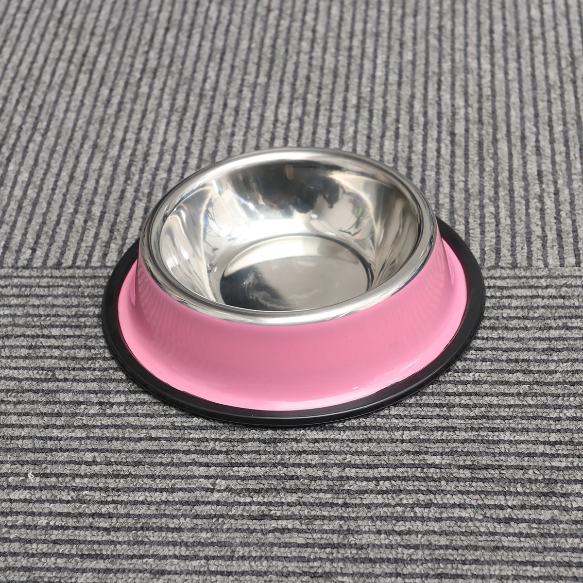 

Anti-Slip Stainless Steel Cat Bowl 18Cm Rust Resistant Dog Food Water Bowl Pet Supplies For Puppy Kittens Pet Accessories