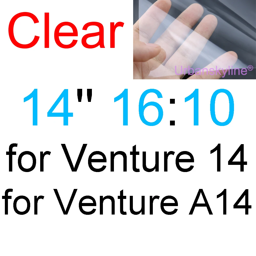Screen Protector for MSI Venture 14 A14 15 A15 16 A16 VenturePro 17 A17 HD Clear Guard Matte Frosted Skin Film