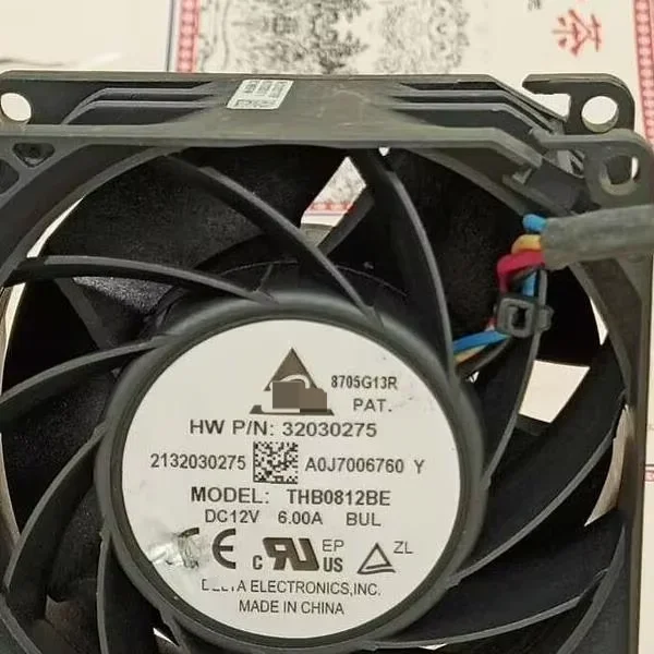 

1pc New Thb0812be 12v 6.0a 8cm 8038 4-wire High-volume Cooling Brand Original Spot