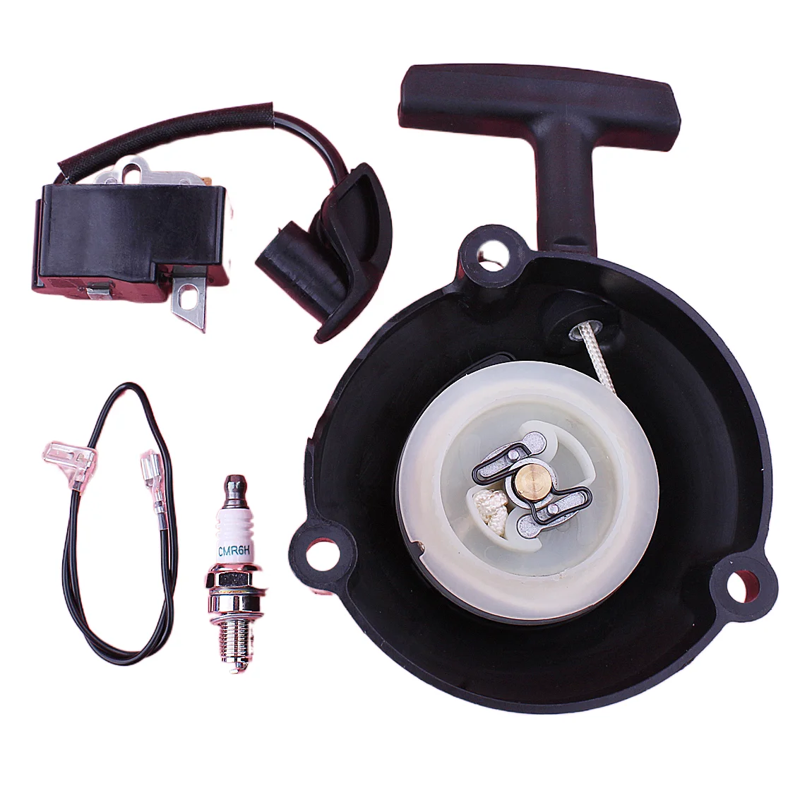 Recoil Starter Ignition Coil Kit For Stihl BR600 BR550 BR500 BR700 Replace Part No.4282 190 0303 Lawn Mower Engine Parts