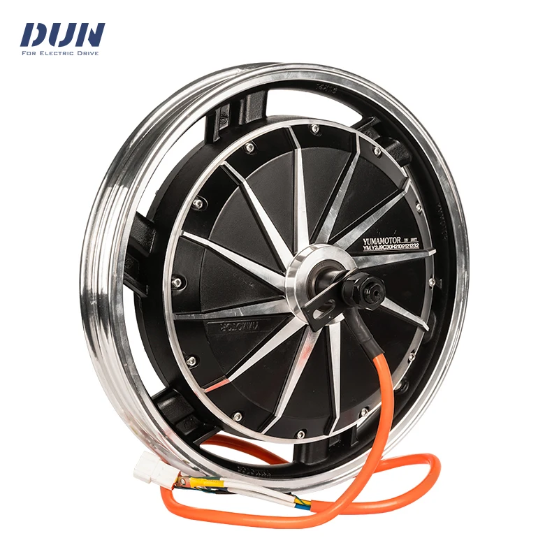 

YUMA 14×1.6inch Narrow Rim 3000w 72v 75KMH 40H 260 V1 BldC In-Wheel Hub Motor