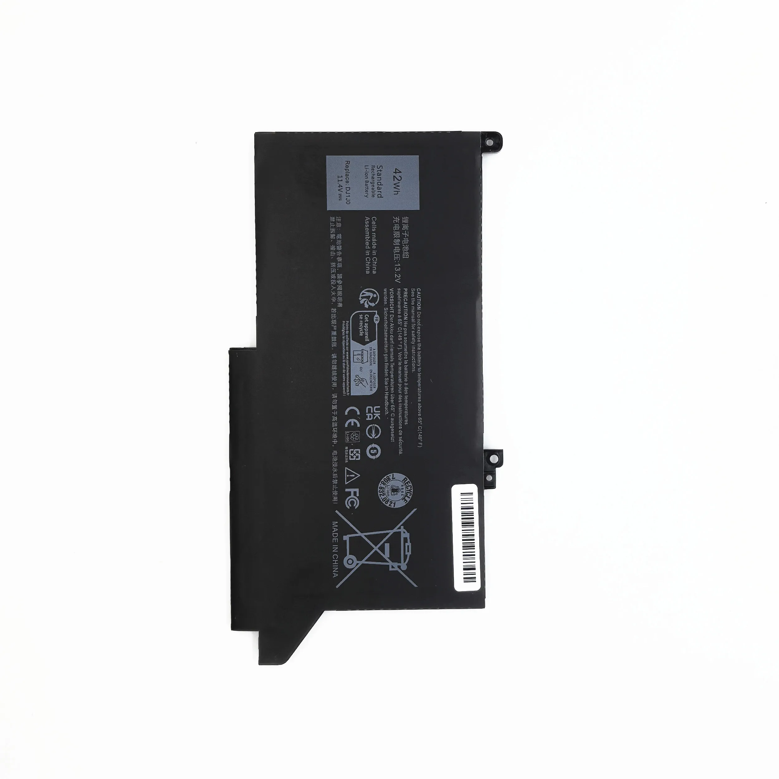 2X39G Laptop Batterij Voor Dell Latitude 14 7480 7490 E7480 E7490 12 7280 7290 E7280 E7290 13 7380 7390 E7380 E7390 F3YGT DJ1J0 - afbeelding 2