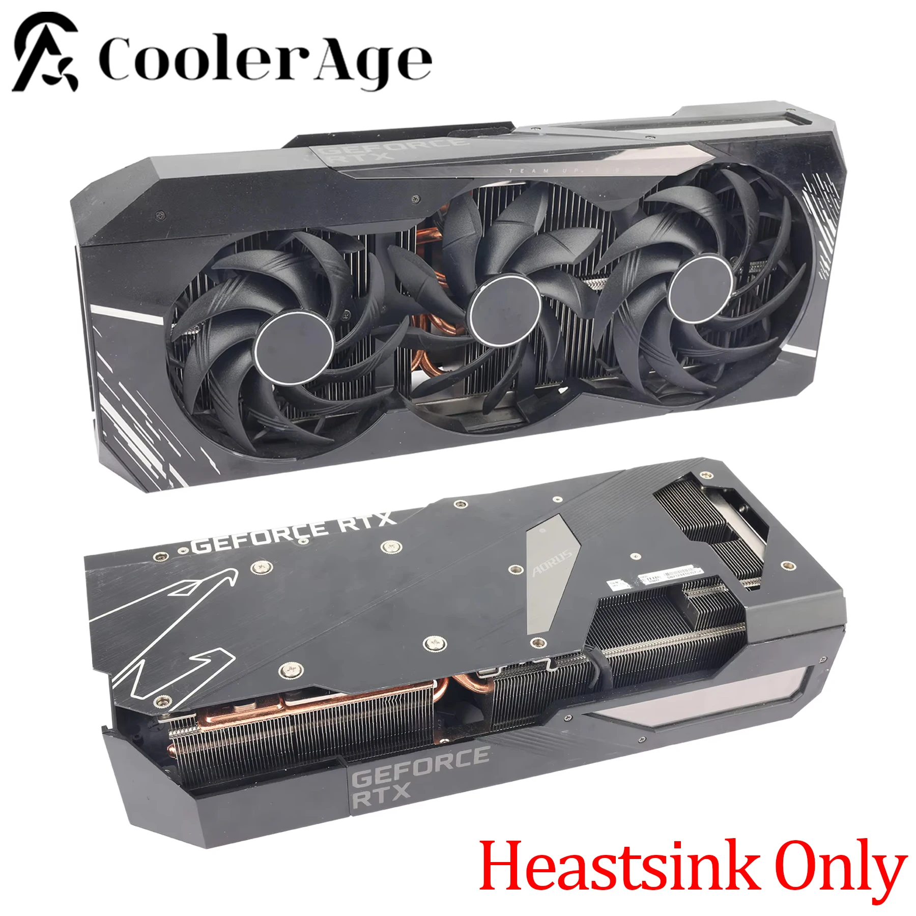 غرفة تبريد بطاقة الفيديو الأصلية لجيجابايت AORUS GeForce RTX 3080 3080Ti 3090 بطاقة الرسومات تبريد غرفة التبريد