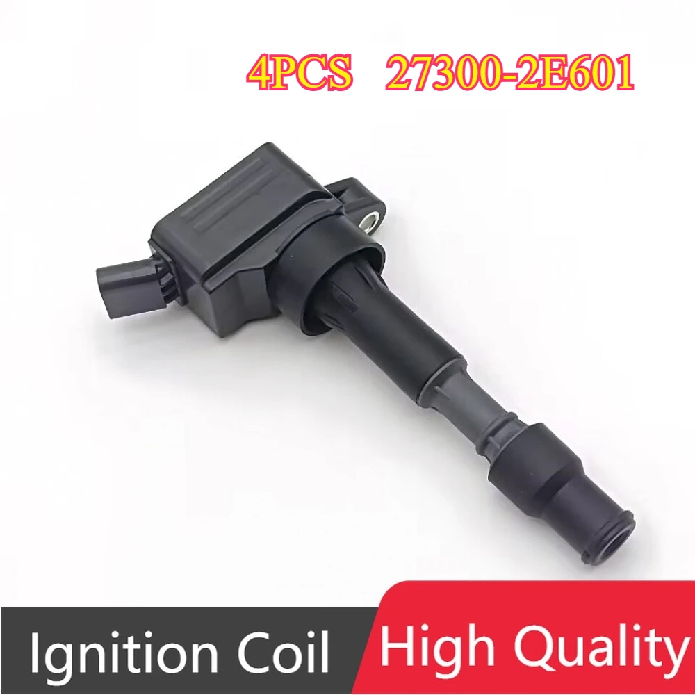 

4Pcs 27300-2E601 Ignition Coils For Hyundai Elantra Sonata Kona Veloster Kia Optima Forte Soul 2.0L UF816 UF-816 273002E601