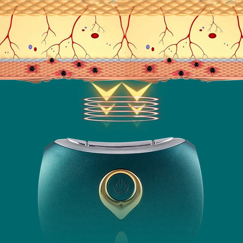 Équipement de beauté du visage, dissolvant de rides chaud et froid, masseur Ems, Lifting du cou, dispositif de soins de la peau