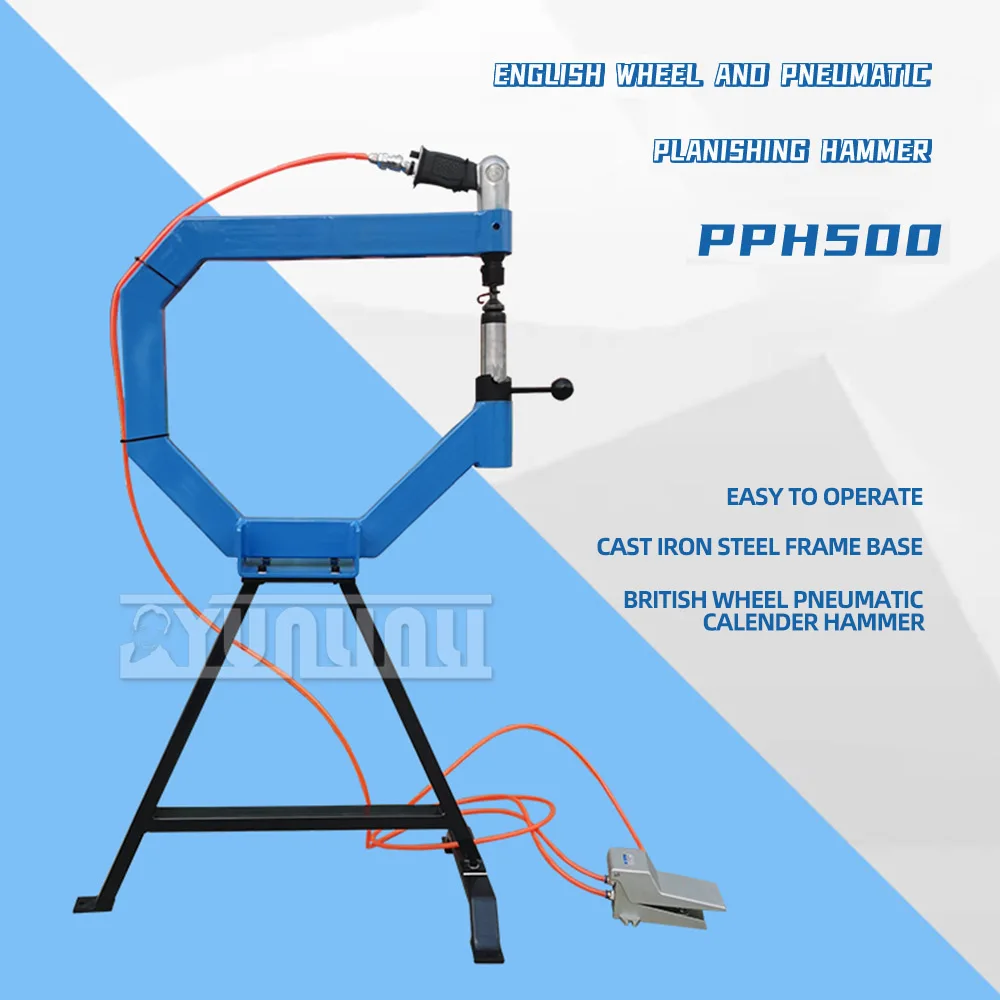 Ferramenta de reparo de chapa metálica, cubo de roda britânico, aplainamento de martelo de ar, equipamento de aplainamento e modelagem de chapa metálica, ferramenta de reparo de carro
