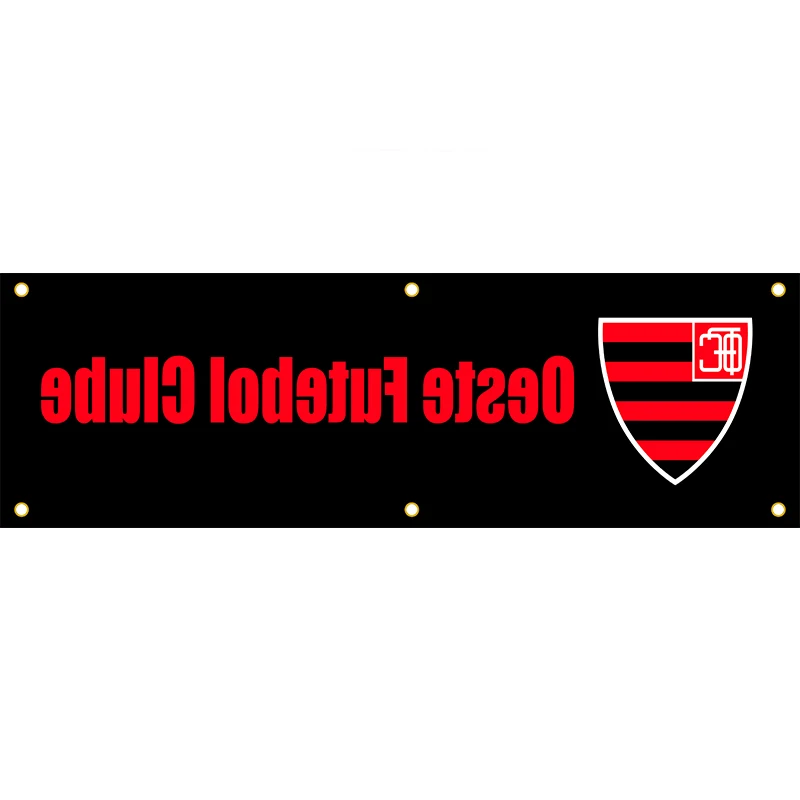 Oeste Futebol Clube Flag Banner FREE SHIPPING Football Club Flags 1.5*5ft (45*150cm) Advertising Decoration Banners yhx0498